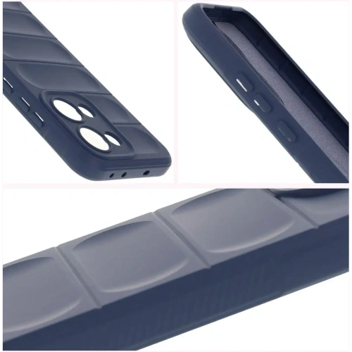 Pancerne etui Bizon Case Tur do Oppo Reno13 granatowe