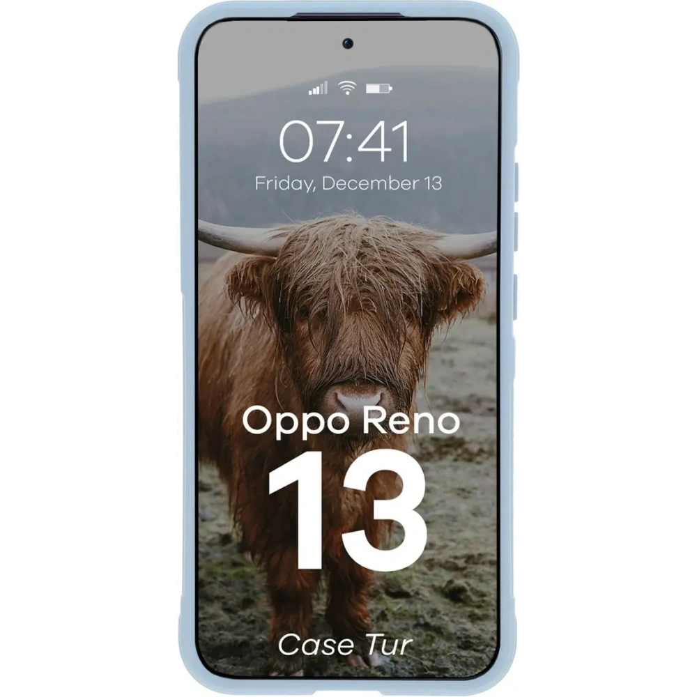 Hurtownia GSM - Bizon Caz Tur Oppo Reno13 albastru deschis - BIZ8839 - {ean13} - Hurt