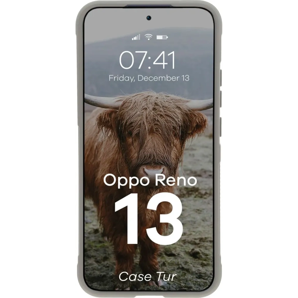 Hurtownia GSM - Pancerne etui Bizon Case Tur do Oppo Reno13 jasnoszare - BIZ8840 - {ean13} - Hurt
