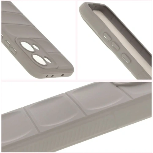 Pancerne etui Bizon Case Tur do Oppo Reno13 jasnoszare