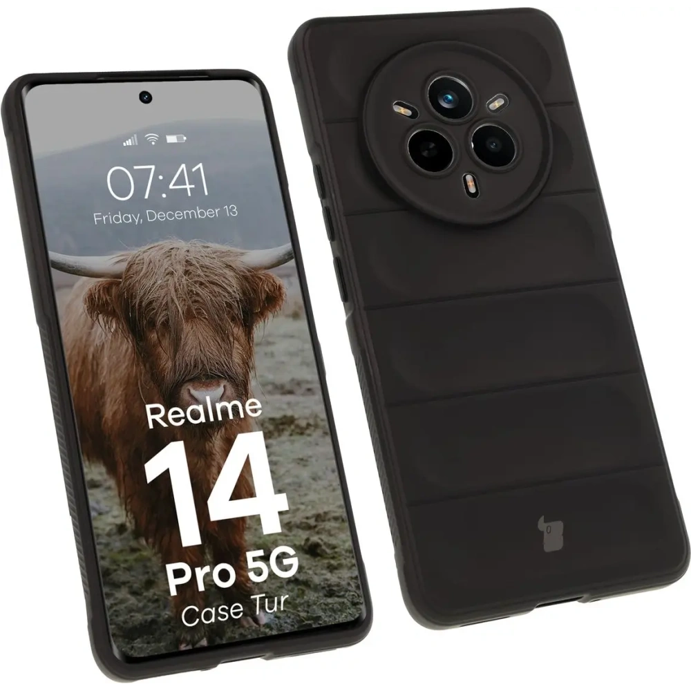 Hurtownia GSM - Pancerne etui Bizon Case Tur do Realme 14 Pro 5G czarne - BIZ8841 - {ean13} - Hurt