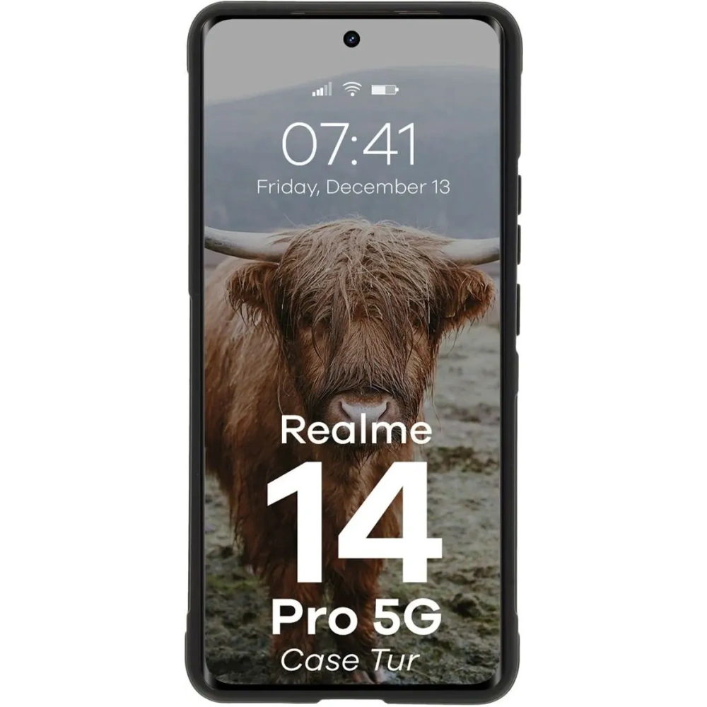 Hurtownia GSM - Pancerne etui Bizon Case Tur do Realme 14 Pro 5G czarne - BIZ8841 - {ean13} - Hurt