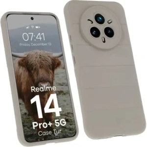 Wholesale Bizon Case Tur Realme 14 Pro+ Plus 5G light grey - BIZ8842 - {ean13} - Hurt