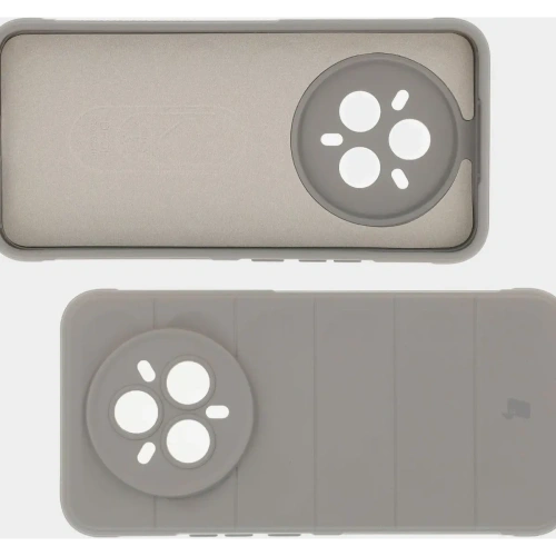 Pancerne etui Bizon Case Tur do Realme 14 Pro+ Plus 5G jasnoszare