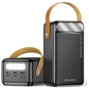 Wholesale AWEI P101K 60000mAh 22.5W powerbank black - AWEI241 - {ean13} - Hurt