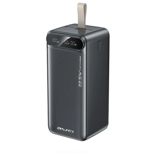 Powerbank AWEI PA-13 50000mAh 22.5W czarny/black