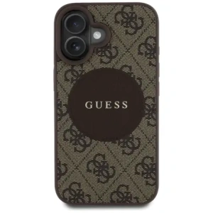 Hurtownia GSM - Guess 4G Circle Classic Logo MagSafe Apple iPhone 16 hnědý - GUE4475 - {ean13} - Hurt