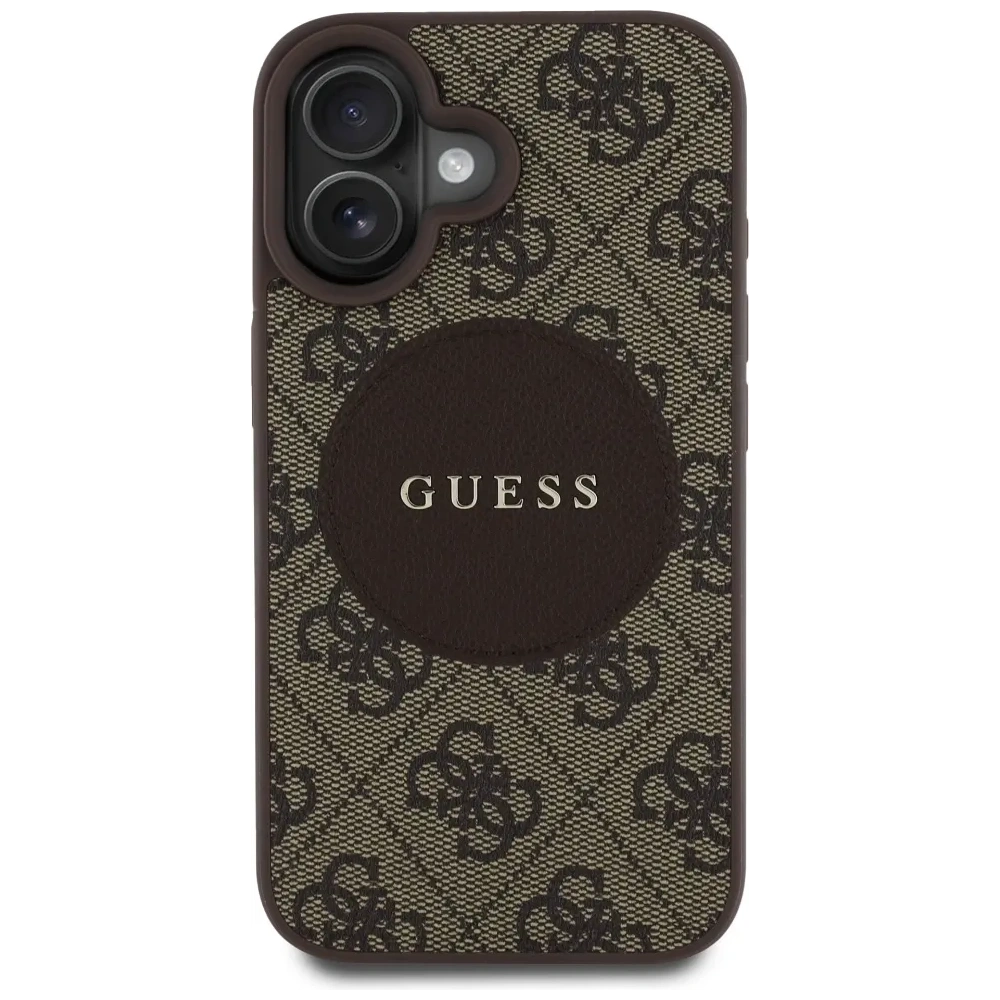 Hurtownia GSM - Guess 4G Circle Classic Logo MagSafe Apple iPhone 16 barna - GUE4475 - {ean13} - Hurt