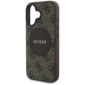 Wholesale Guess 4G Circle Classic Logo MagSafe Apple iPhone 16 brown - GUE4475 - {ean13} - Hurt