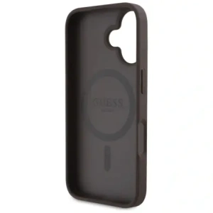 Wholesale Guess 4G Circle Classic Logo MagSafe Apple iPhone 16 brown - GUE4475 - {ean13} - Hurt