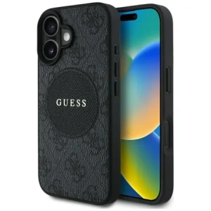 Wholesale Guess 4G Circle Classic Logo MagSafe Apple iPhone 16 black - GUE4476 - {ean13} - Hurt