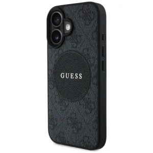 Wholesale Guess 4G Circle Classic Logo MagSafe Apple iPhone 16 black - GUE4476 - {ean13} - Hurt