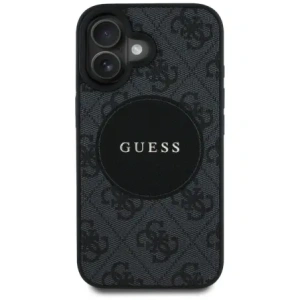 Wholesale Guess 4G Circle Classic Logo MagSafe Apple iPhone 16 black - GUE4476 - {ean13} - Hurt