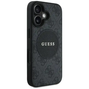 Wholesale Guess 4G Circle Classic Logo MagSafe Apple iPhone 16 black - GUE4476 - {ean13} - Hurt