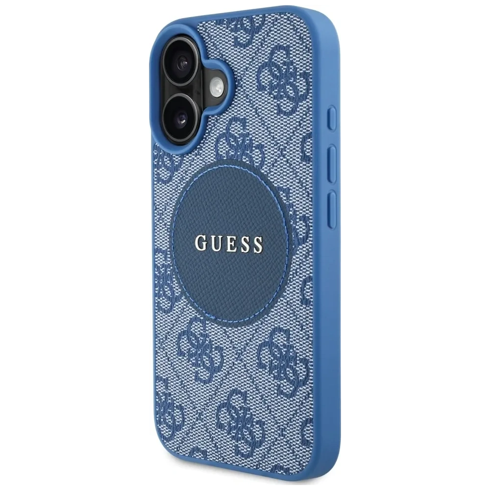 Hurtownia GSM - Guess 4G Circle Classic Logo MagSafe Apple iPhone 16 kék - GUE4477 - {ean13} - Hurt
