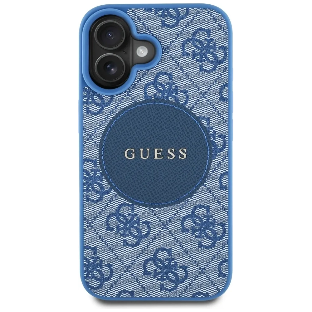 Hurtownia GSM - Guess 4G Circle Classic Logo MagSafe Apple iPhone 16 kék - GUE4477 - {ean13} - Hurt