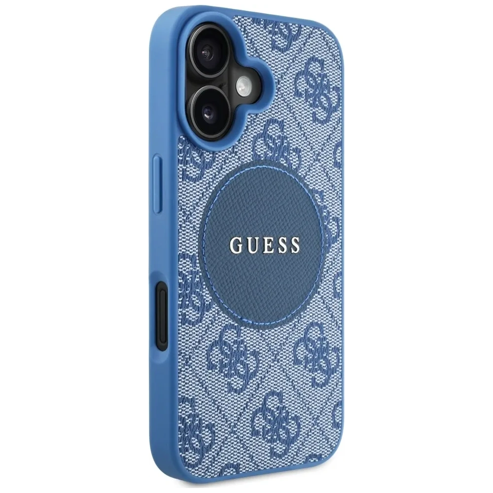 Hurtownia GSM - Guess 4G Circle Classic Logo MagSafe Apple iPhone 16 kék - GUE4477 - {ean13} - Hurt