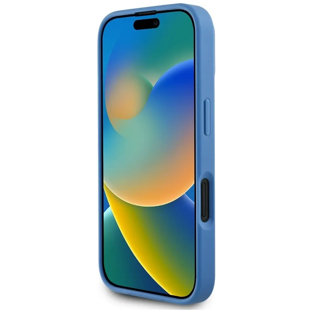 Hurtownia GSM - Guess 4G Circle Classic Logo MagSafe Apple iPhone 16 blau - GUE4477 - {ean13} - Hurt