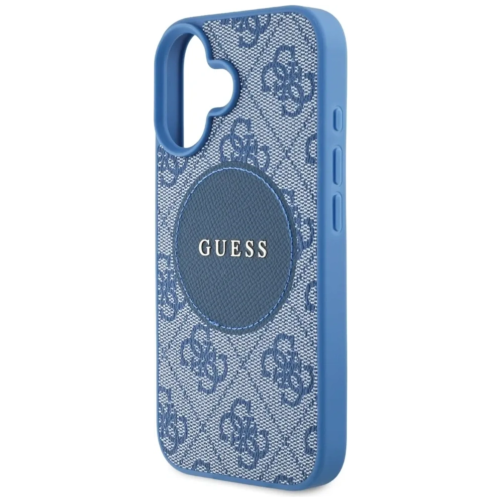 Hurtownia GSM - Guess 4G Circle Classic Logo MagSafe Apple iPhone 16 kék - GUE4477 - {ean13} - Hurt