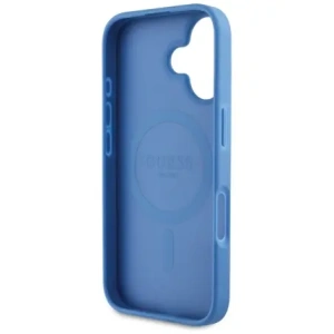 Wholesale Guess 4G Circle Classic Logo MagSafe Apple iPhone 16 blue - GUE4477 - {ean13} - Hurt