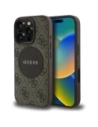 Hurtownia GSM - Guess 4G Circle Classic Logo MagSafe Apple iPhone 16 Pro hnědý - GUE4478 - {ean13} - Hurt