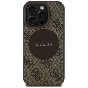 Hurtownia GSM - Guess 4G Circle Classic Logo MagSafe Apple iPhone 16 Pro hnědý - GUE4478 - {ean13} - Hurt