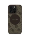 Hurtownia GSM - Guess 4G Circle Classic Logo MagSafe Apple iPhone 16 Pro hnědý - GUE4478 - {ean13} - Hurt