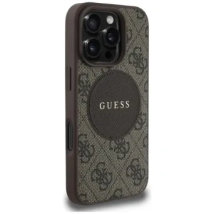Hurtownia GSM - Guess 4G Circle Classic Logo MagSafe Apple iPhone 16 Pro hnědý - GUE4478 - {ean13} - Hurt