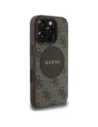 Hurtownia GSM - Guess 4G Circle Classic Logo MagSafe Apple iPhone 16 Pro hnědý - GUE4478 - {ean13} - Hurt