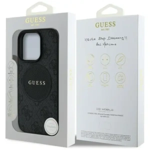 Hurtownia GSM - Guess 4G Circle Classic Logo MagSafe Apple iPhone 16 Pro černá - GUE4479 - {ean13} - Hurt