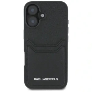 Hurtownia GSM - Karl Lagerfeld HC Grained PU Cardslot Metal Elong Apple iPhone 16 negru - KLD21988 - {ean13} - Hurt