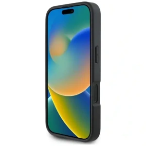 Hurtownia GSM - Karl Lagerfeld HC Grained PU Karta Metal Elong Apple iPhone 16 černý - KLD21988 - {ean13} - Hurt