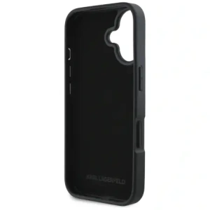 Hurtownia GSM - Karl Lagerfeld HC Grained PU Cardslot Metal Elong Apple iPhone 16 negru - KLD21988 - {ean13} - Hurt