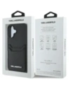Hurtownia GSM - Karl Lagerfeld HC Grained PU Kartenfach Metall Elong Apple iPhone 16 schwarz - KLD21988 - {ean13} - Hurt