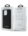 Hurtownia GSM - Karl Lagerfeld HC Grained PU Cardslot Metal Elong Apple iPhone 16 Pro černá - KLD21989 - {ean13} - Hurt
