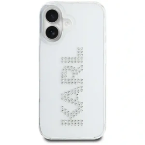 Hurtownia GSM - Karl Lagerfeld Logo cu strasuri IML Apple iPhone 16 transparent - KLD21991 - {ean13} - Hurt