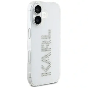 Hurtownia GSM - Karl Lagerfeld Logo cu strasuri IML Apple iPhone 16 transparent - KLD21991 - {ean13} - Hurt
