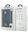 Hurtownia GSM - Karl Lagerfeld Logo inițial matlasat & curea din lanț Apple iPhone 16 negru - KLD21992 - {ean13} - Hurt