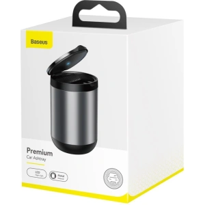 Baseus Car Ashtray Popielniczna Samochodowa LED