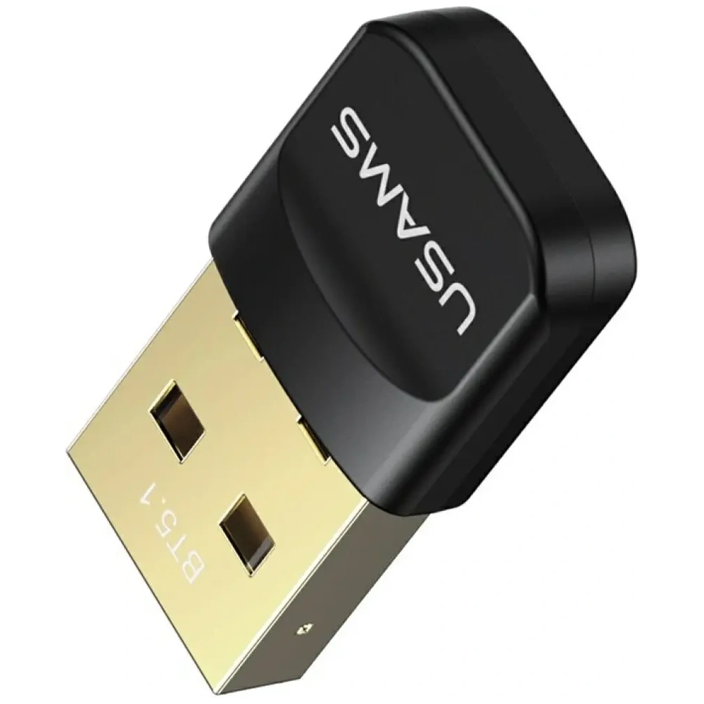 Hurtownia GSM - Adapter USB-A Bluetooth 5.1 USAMS ZB321 czarny - USA1229 - {ean13} - Hurt