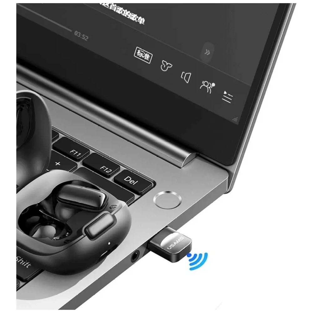 Hurtownia GSM - USAMS ZB321 USB-A Bluetooth 5.1 adapter fekete - USA1229 - {ean13} - Hurt