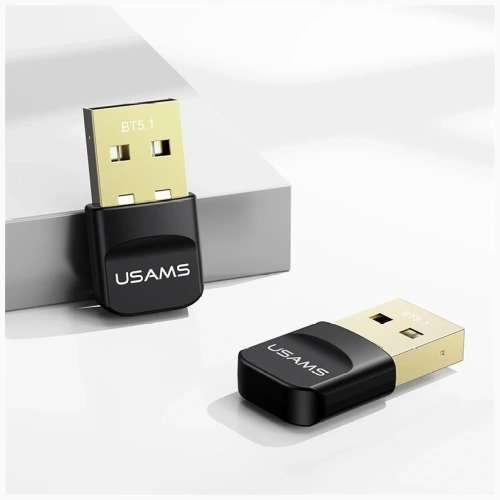 Adapter USB-A Bluetooth 5.1 USAMS ZB321 czarny