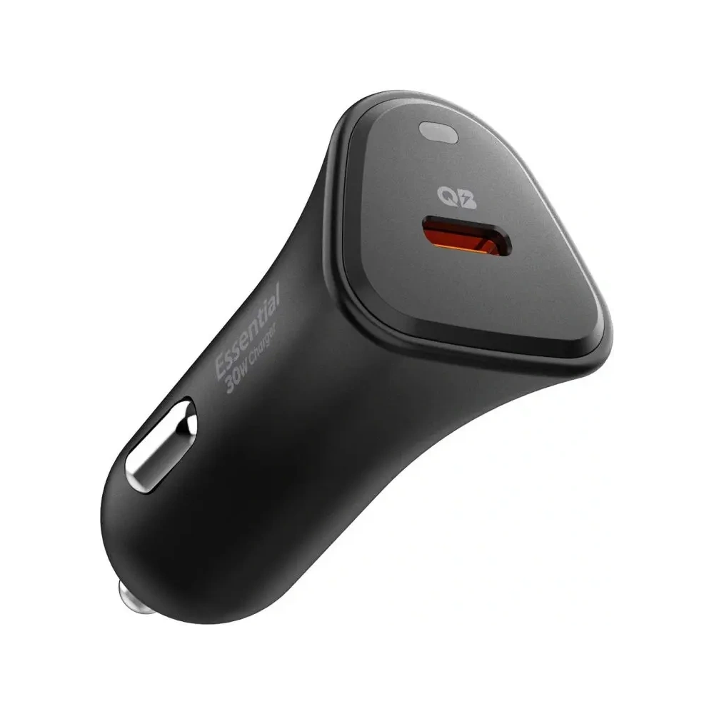 Wholesale Spigen Essential EV301 1-port USB-C Car Charger 30W Black - SPN16737 - {ean13} - Hurt
