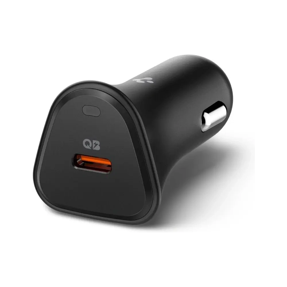 Wholesale Spigen Essential EV301 1-port USB-C Car Charger 30W Black - SPN16737 - {ean13} - Hurt