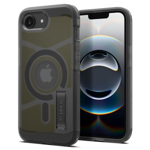Etui Spigen Tough Armor Mag MagSafe Apple iPhone 16e Frost Black