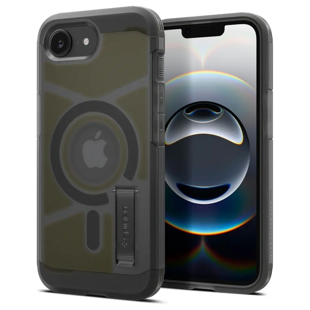 Wholesale Spigen Tough Armor Mag MagSafe Apple iPhone 16e Frost Black - SPN16738 - {ean13} - Hurt