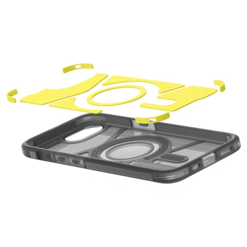 Etui Spigen Tough Armor Mag MagSafe Apple iPhone 16e Frost Black