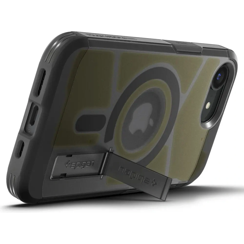 Hurtownia GSM - Spigen Tough Armor Mag MagSafe Apple iPhone 16e Fagyott Fekete - SPN16738 - {ean13} - Hurt