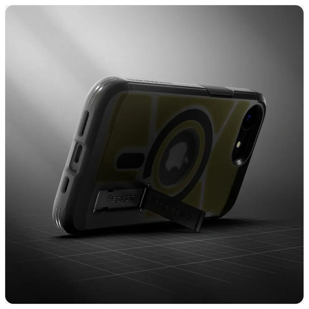 Hurtownia GSM - Spigen Tough Armor Mag MagSafe Apple iPhone 16e Fagyott Fekete - SPN16738 - {ean13} - Hurt