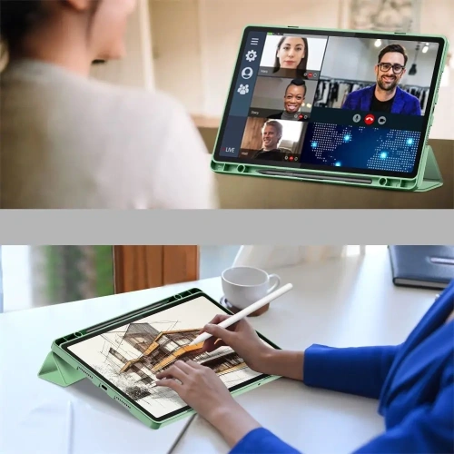 Etui Tech-Protect SmartCase Pen Lenovo Idea Tab Pro / Pro MT 12.7 TB-373 Matcha Green